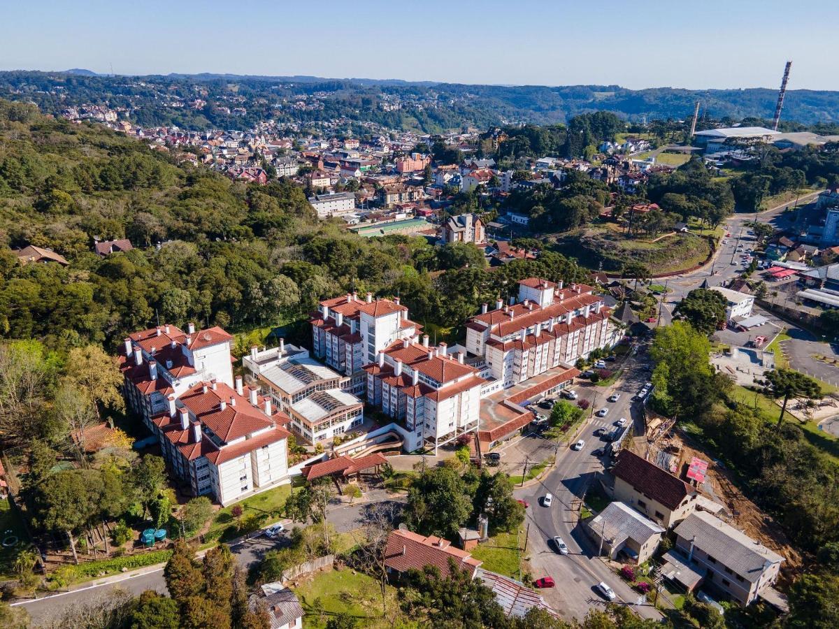 Apto No Centro De Gramado Com Piscina Termica Buitenkant foto